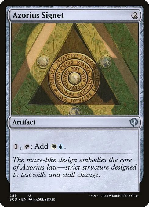 Azorius Signet · Starter Commander Decks 259/352