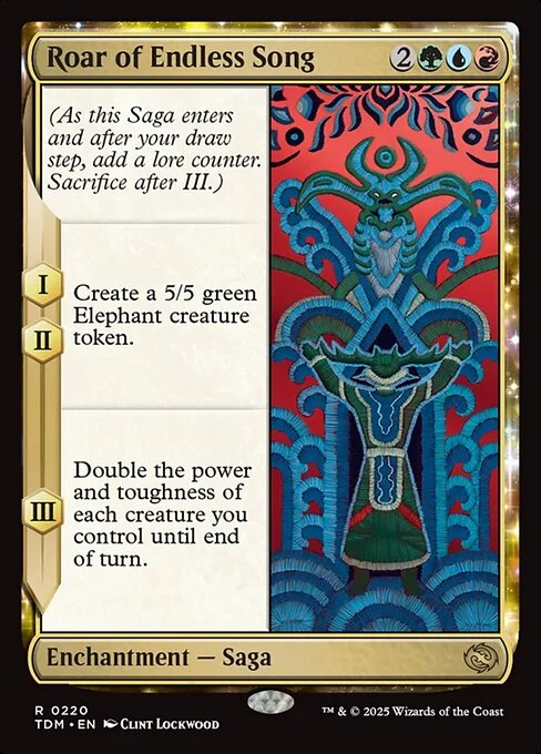 Roar of Endless Song · Tarkir: Dragonstorm 220/427
