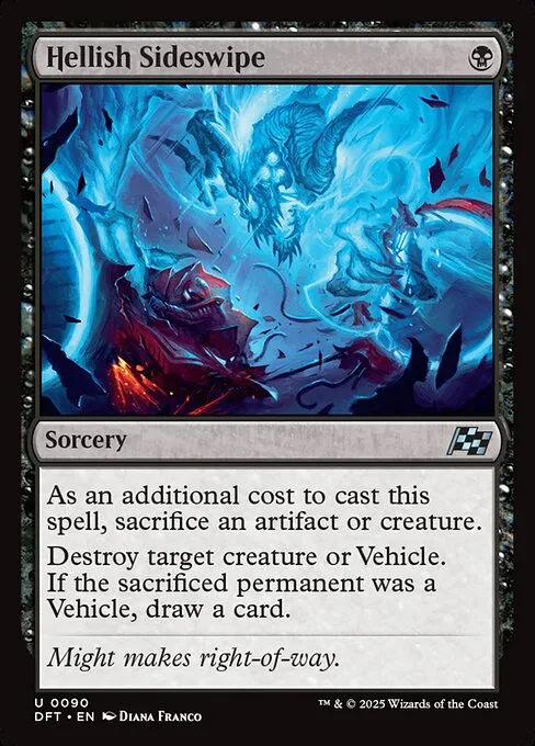 Hellish Sideswipe · Aetherdrift 90/553
