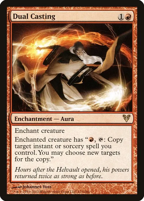 Dual Casting · Avacyn Restored 133/244