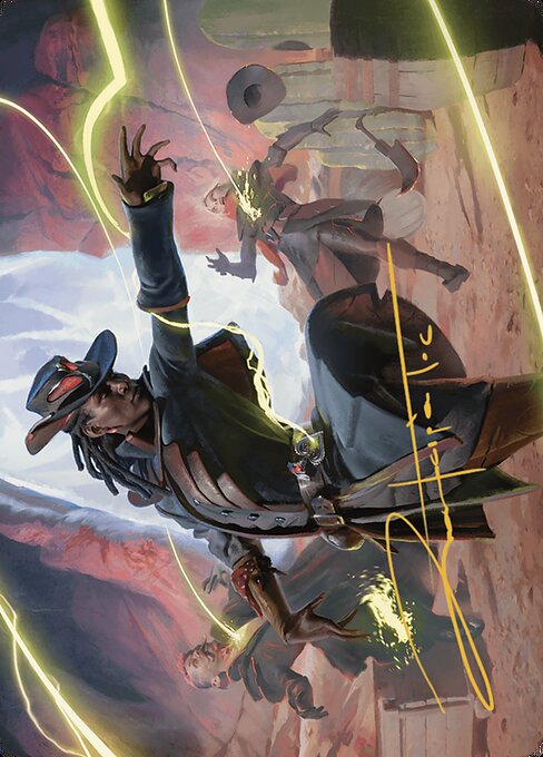 Lilah, Undefeated Slickshot // Lilah, Undefeated Slickshot · Outlaws of Thunder Junction Art Series 26/54