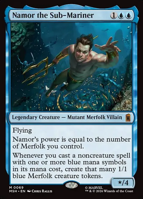 Namor the Sub-Mariner · Marvel Super Heroes 69/24
