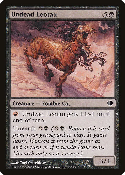 Undead Leotau · Shards of Alara 90/250