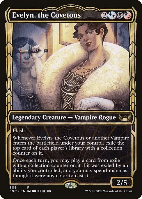 Evelyn, the Covetous · Streets of New Capenna 306/513