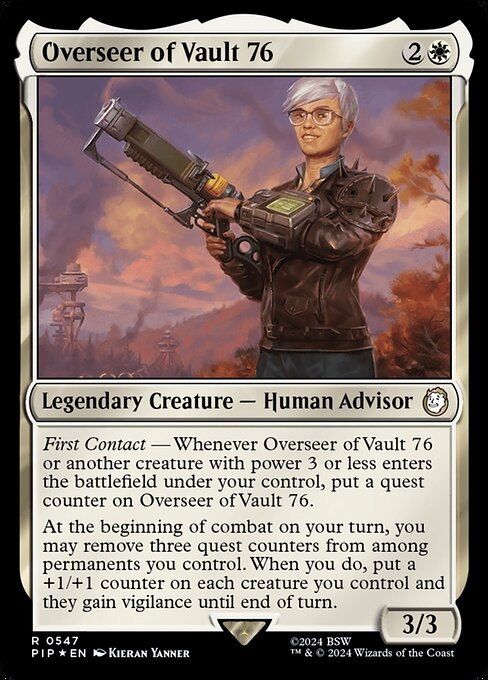 Overseer of Vault 76 · Fallout 547/1068