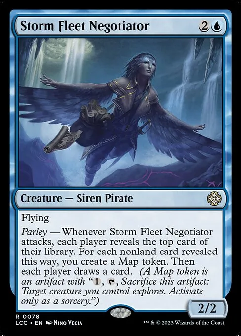 Storm Fleet Negotiator · The Lost Caverns of Ixalan Commander 78/370