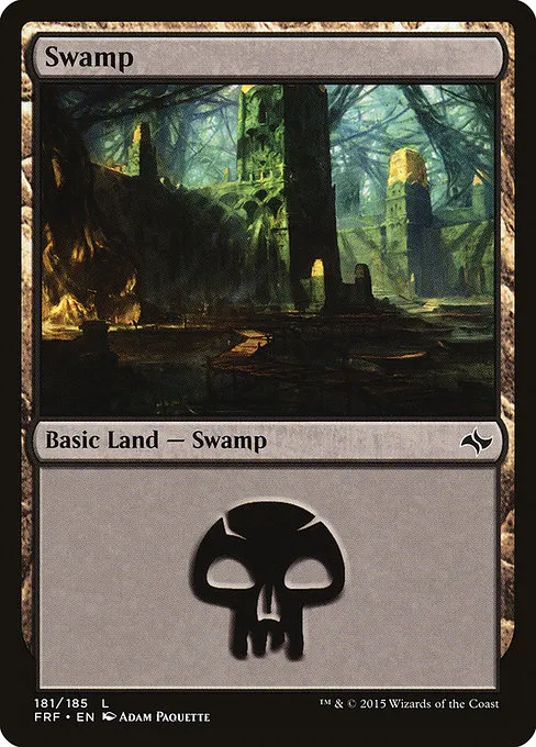 Swamp · Fate Reforged 181/191