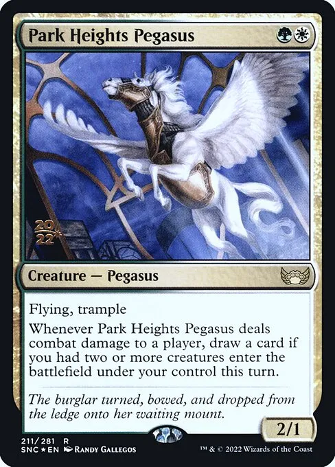 Park Heights Pegasus · Streets of New Capenna Promos 211s/161