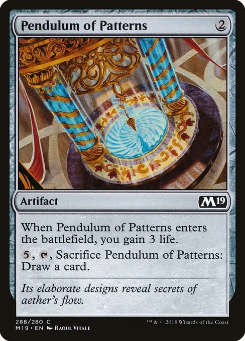 Pendulum of Patterns · Core Set 2019 288/314