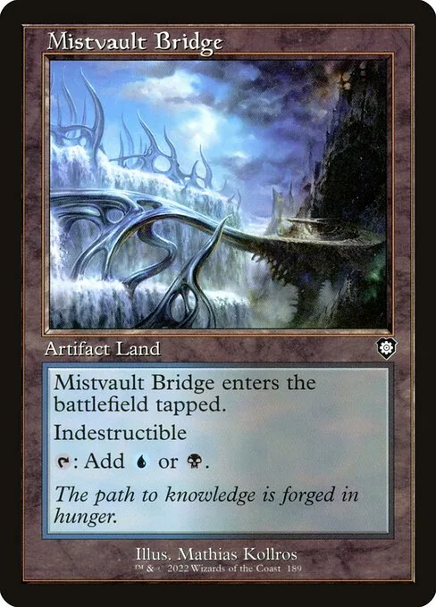 Mistvault Bridge · The Brothers' War Commander 189/209