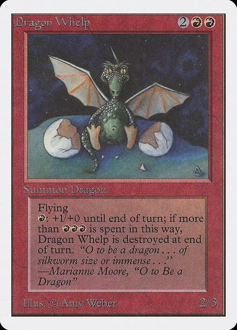 Dragon Whelp · Unlimited Edition 142/302