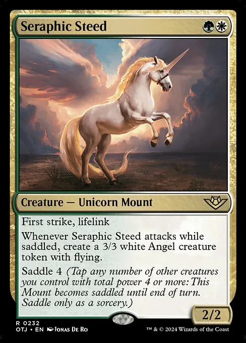 Seraphic Steed · Outlaws of Thunder Junction 232/374