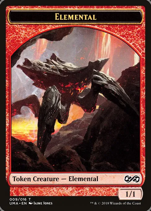 Elemental · Ultimate Masters Tokens 9/16