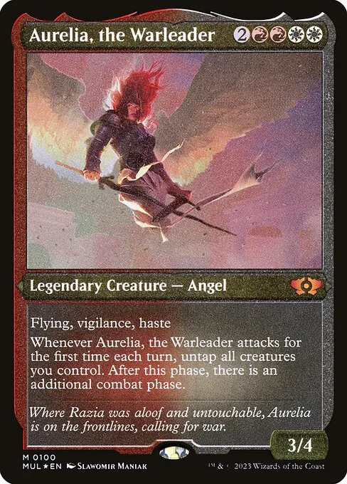 Aurelia, the Warleader · Multiverse Legends 100/261