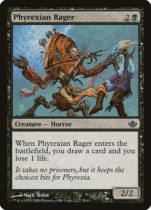 Phyrexian Rager · Duel Decks: Garruk vs. Liliana 39/63
