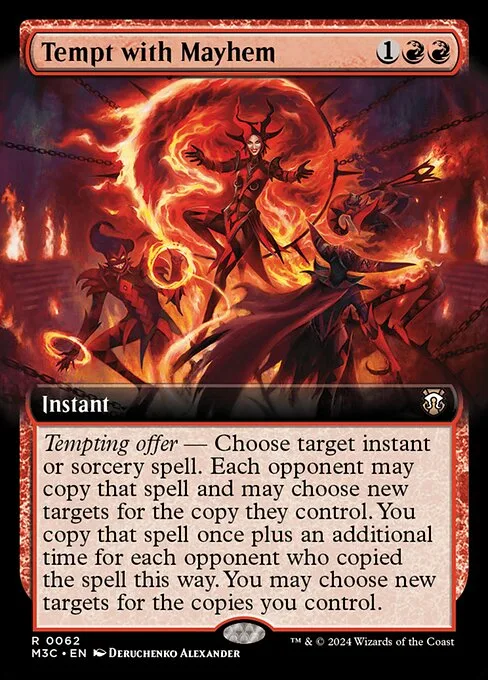 Tempt with Mayhem · Modern Horizons 3 Commander 62/398