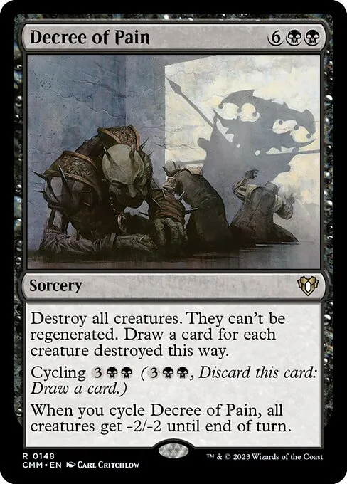 Decree of Pain · Commander Masters 148/1067