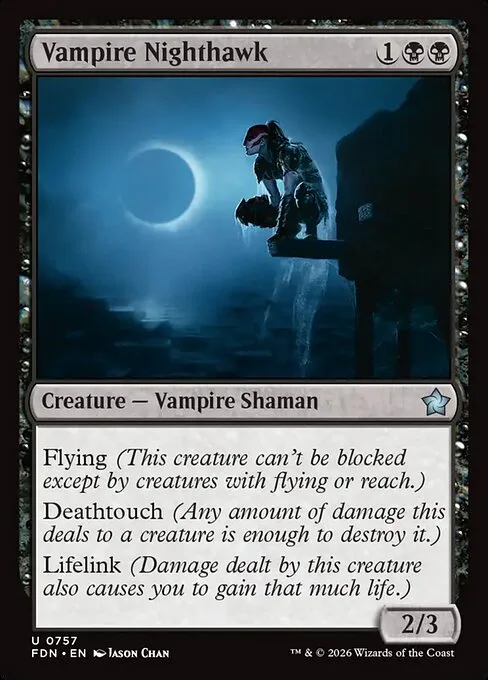 Vampire Nighthawk · Foundations 757/771