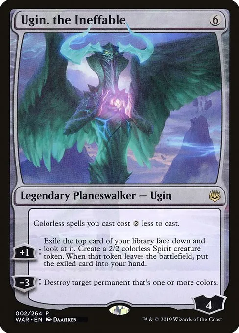 Ugin, the Ineffable · War of the Spark 2/312