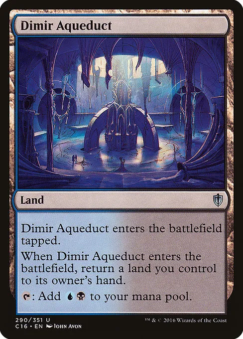 Dimir Aqueduct · Commander 2016 290/351