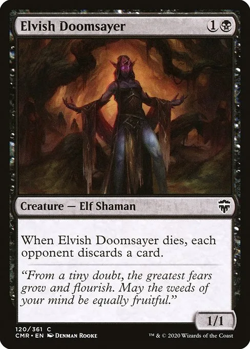 Elvish Doomsayer · Commander Legends 120/718