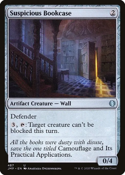 Suspicious Bookcase · Jumpstart 487/497
