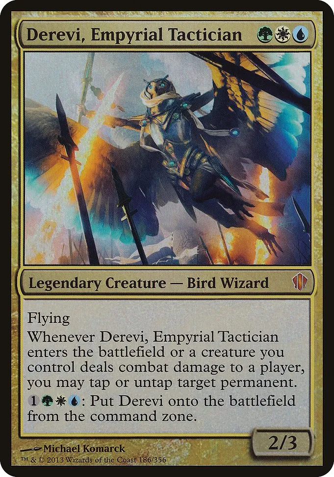 Derevi, Empyrial Tactician · Commander 2013 Oversized 186/15