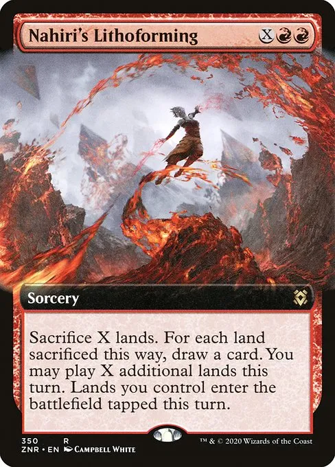 Nahiri's Lithoforming · Zendikar Rising 350/407