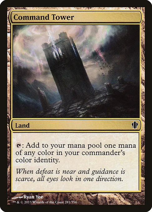 Command Tower · Commander 2013 281/356