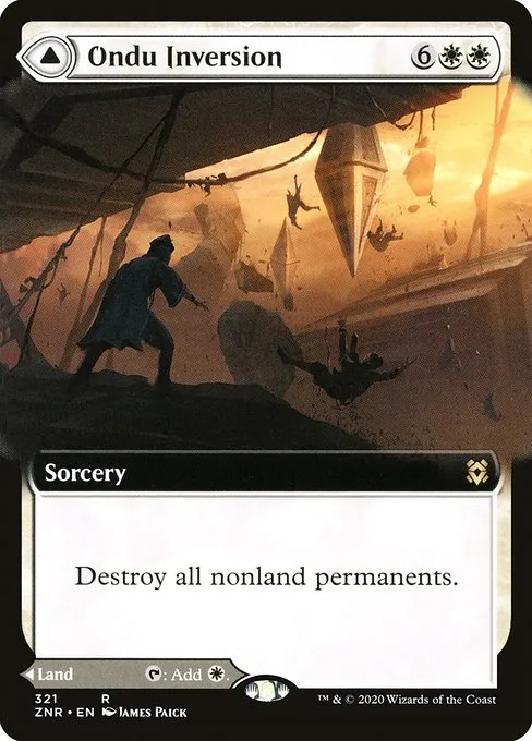 Ondu Inversion // Ondu Skyruins · Zendikar Rising 321/407