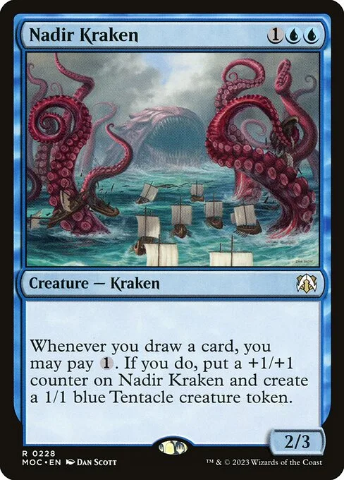 Nadir Kraken · March of the Machine Commander 228/450