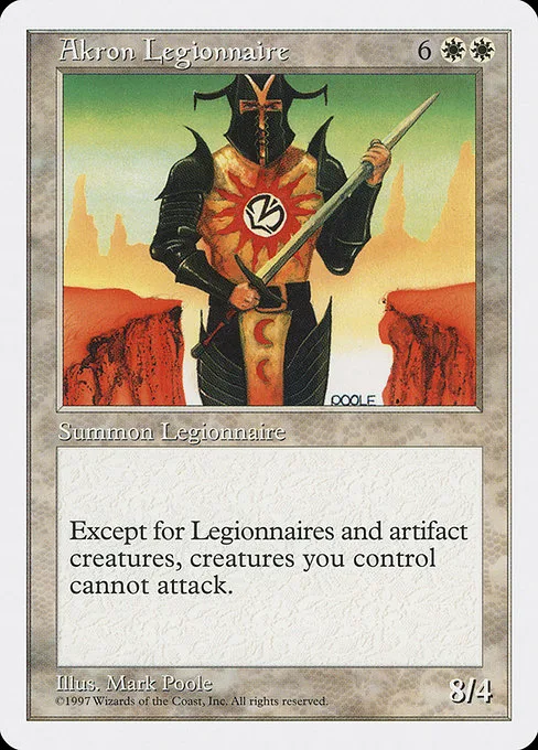 Akron Legionnaire · Fifth Edition 2/460