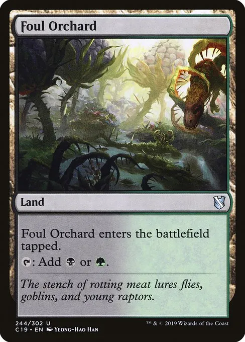 Foul Orchard · Commander 2019 244/302