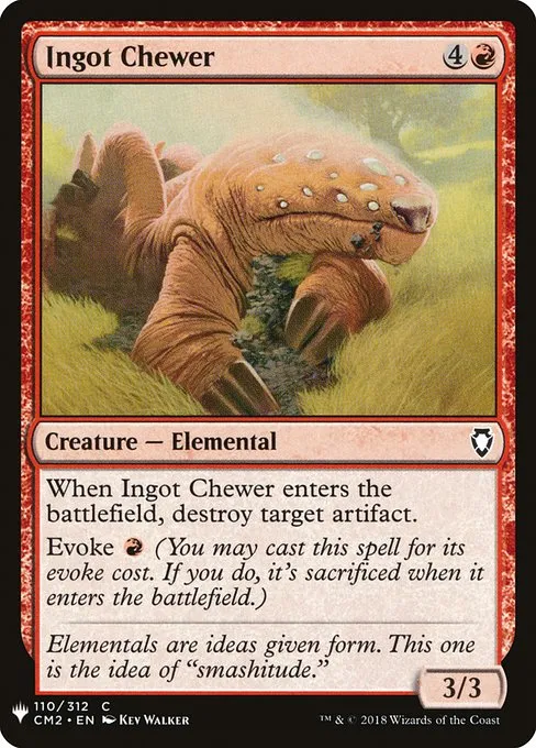 Ingot Chewer · The List CM2-110/5050