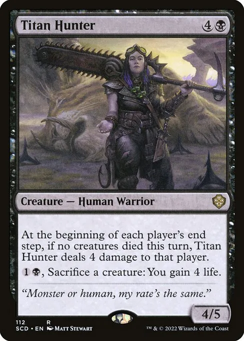 Titan Hunter · Starter Commander Decks 112/352