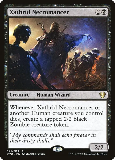 Xathrid Necromancer · Commander 2020 141/322