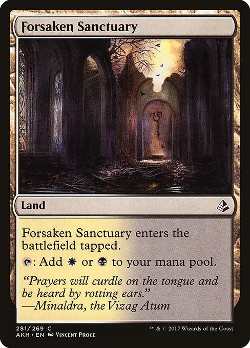 Forsaken Sanctuary · Amonkhet 281/287