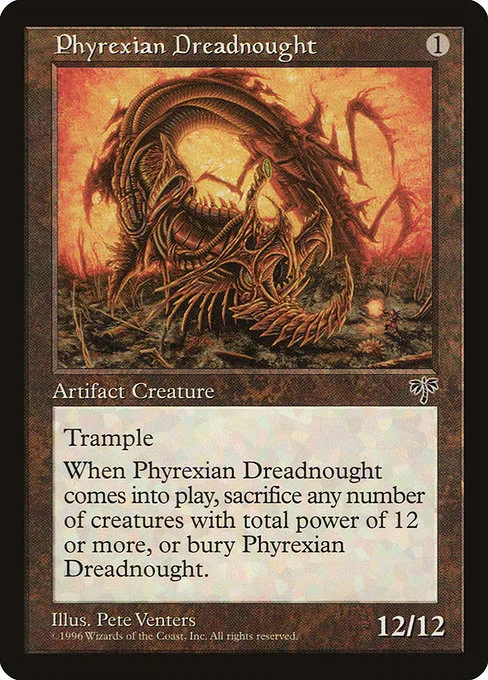 Phyrexian Dreadnought · Mirage 315/353