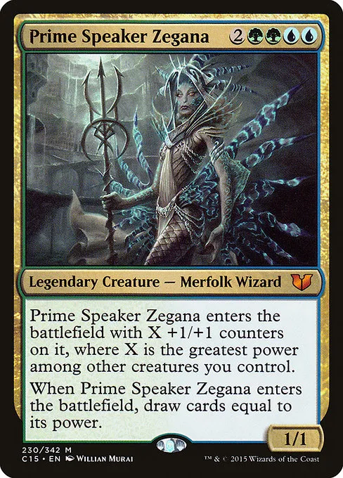 Prime Speaker Zegana · Commander 2015 230/342