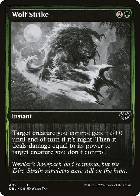Wolf Strike · Innistrad: Double Feature 495/535