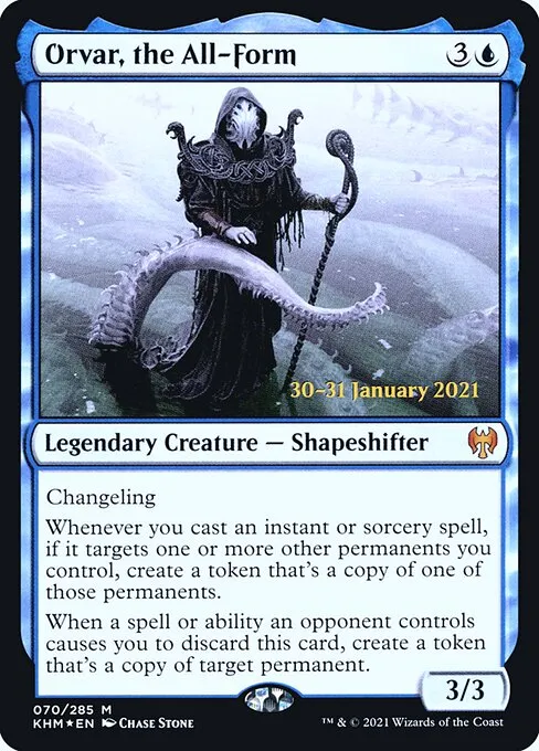 Orvar, the All-Form · Kaldheim Promos 70s/158