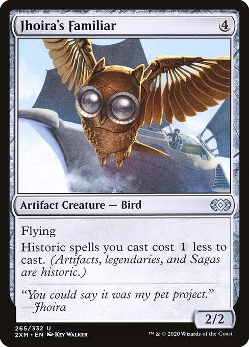 Jhoira's Familiar · Double Masters 265/384