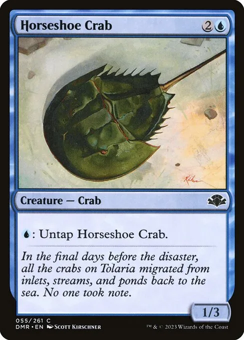 Horseshoe Crab · Dominaria Remastered 55/457