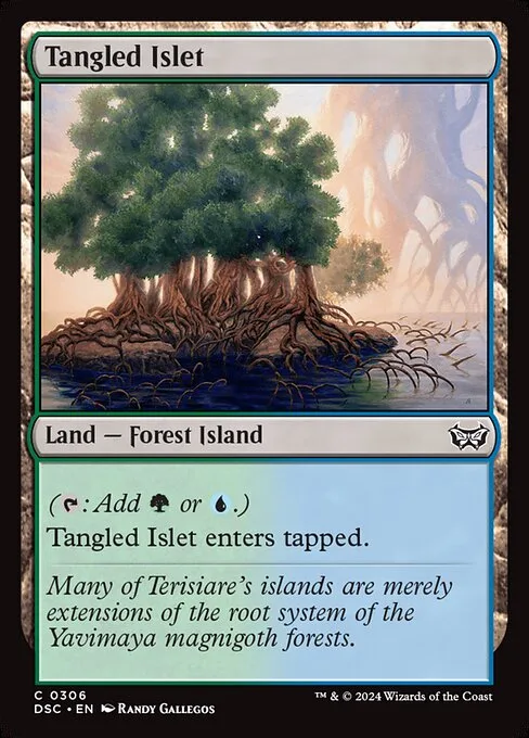 Tangled Islet · Duskmourn: House of Horror Commander 306/373