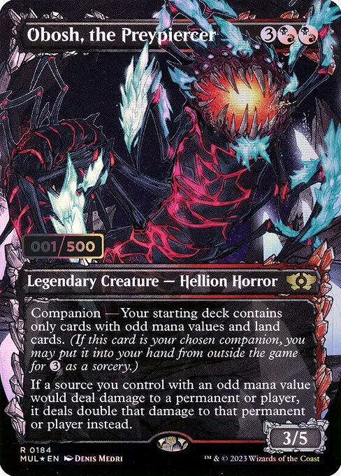 Obosh, the Preypiercer · Multiverse Legends 184z/261