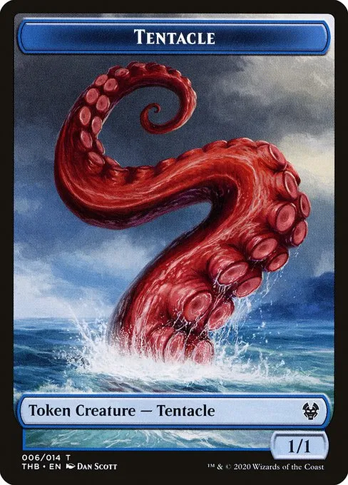 Tentacle · Theros Beyond Death Tokens 6/14
