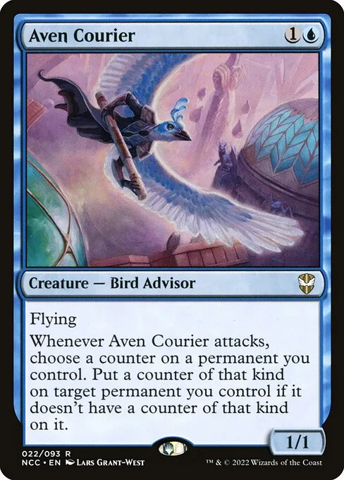 Aven Courier · New Capenna Commander 22/447