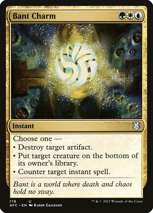 Bant Charm · Forgotten Realms Commander 178/331