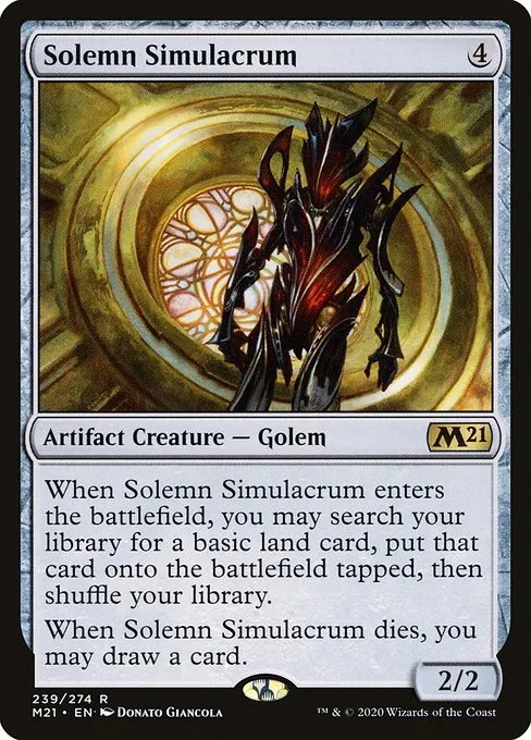 Solemn Simulacrum · Core Set 2021 239/397