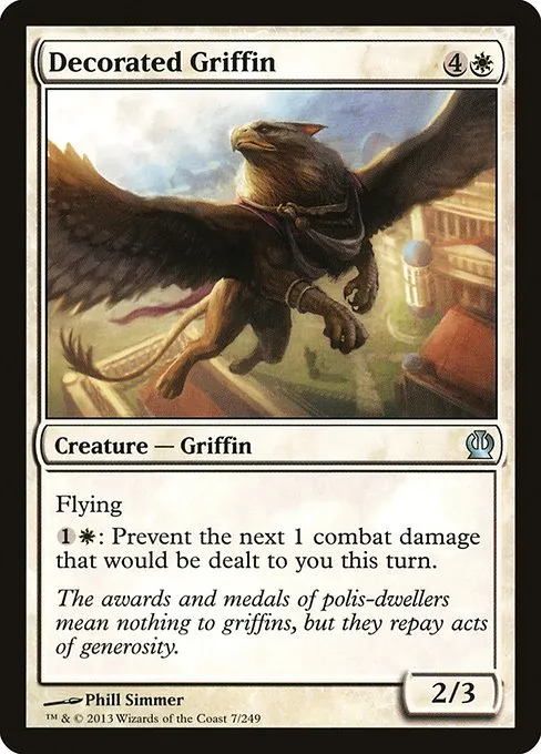 Decorated Griffin · Theros 7/249